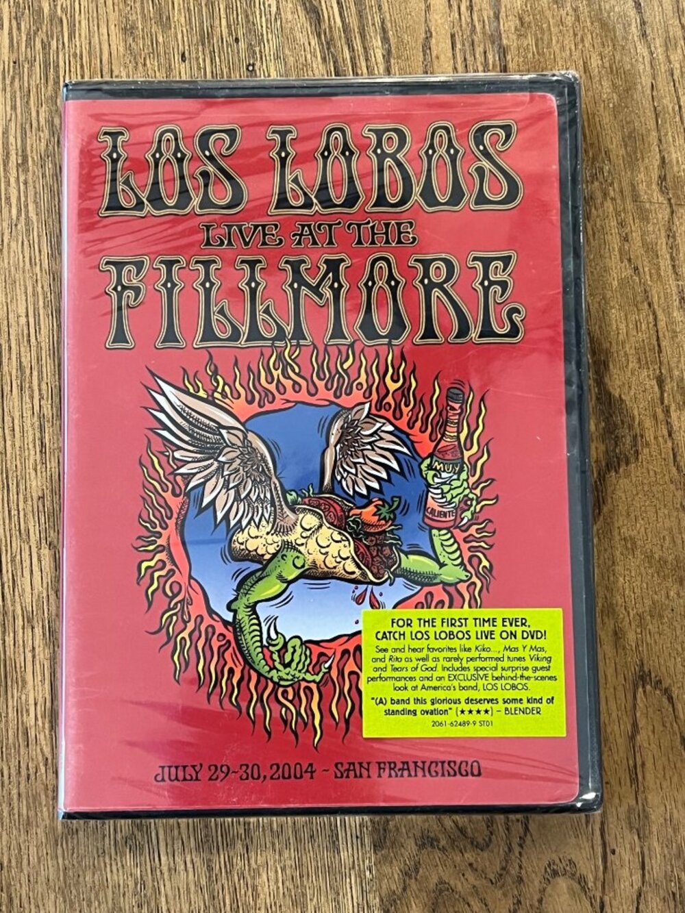 Los Lobos Live At The Fillmore 2004 DVD Concert Film San Francisco New Sealed